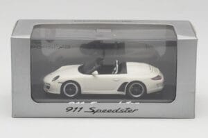 Porsche 911 997 Speedster Balts Minichamps 1:43 WAP0200290B Metāls — attēls 4 no 4
