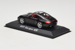 Porsche 911 997 Targa 4S Melns Minichamps 1:43 WAP02002518 Metāls — attēls 3 no 4
