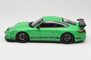 Porsche 911 997.1 GT3 RS Zaļš Minichamps 1:18 155062124 Metāls — attēls 3 no 6