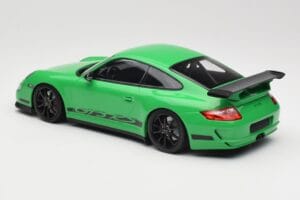 Porsche 911 997.1 GT3 RS Zaļš Minichamps 1:18 155062124 Metāls — attēls 5 no 6