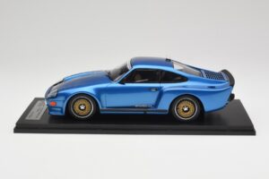 Porsche 911 930 Almeras Biturbo 3.3 Zils Kess 1:18 KE18005A Sveķi — attēls 3 no 6