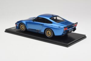 Porsche 911 930 Almeras Biturbo 3.3 Zils Kess 1:18 KE18005A Sveķi — attēls 4 no 6