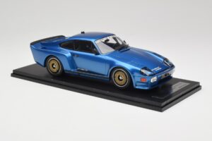 Porsche 911 930 Almeras Biturbo 3.3 Zils Kess 1:18 KE18005A Sveķi — attēls 5 no 6
