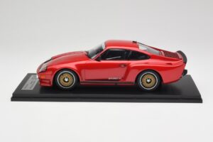 Porsche 911 930 Almeras Biturbo 3.3 Sarkans Kess 1:18 KE18005C Sveķi — attēls 3 no 6