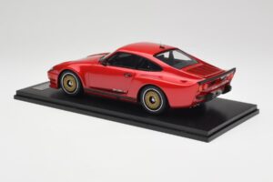 Porsche 911 930 Almeras Biturbo 3.3 Sarkans Kess 1:18 KE18005C Sveķi — attēls 5 no 6
