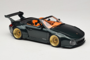 Porsche 911 992 Cabriolet Old & New Tokyo Auto Salon GT Spirit 1:18 GT548 Sveķi — attēls 4 no 6