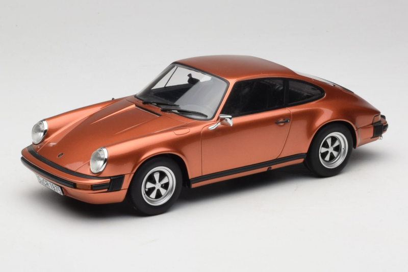 Porsche 911 G-Series Carrera 2.7 Rūsas Oranžs GT Spirit 1:18 GT011CS Sveķi