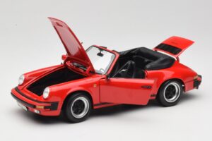 Porsche 911 SC Kabriolets Sarkans Minichamps 1:18 100063030 Metāls — attēls 2 no 8