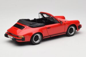 Porsche 911 SC Kabriolets Sarkans Minichamps 1:18 100063030 Metāls — attēls 3 no 8