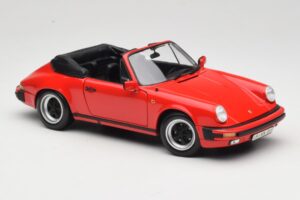 Porsche 911 SC Kabriolets Sarkans Minichamps 1:18 100063030 Metāls — attēls 6 no 8
