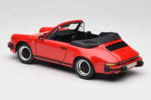 Porsche 911 SC Kabriolets Sarkans Minichamps 1:18 100063030 Metāls — attēls 7 no 8