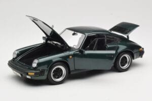 Porsche 911 Carrera Green Metallic Minichamps 1:18 100063022 Metāls — attēls 2 no 8