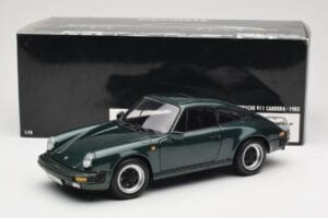 Porsche 911 Carrera Green Metallic Minichamps 1:18 100063022 Metāls — attēls 8 no 8