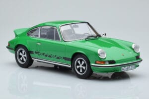Porsche 911 Carrera RS 2.7 Zaļš Norev 1:18 187680 Metāls — attēls 4 no 6