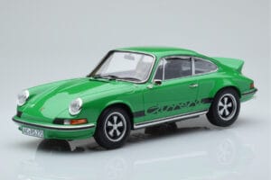 Porsche 911 Carrera RS 2.7 Zaļš Norev 1:18 187680 Metāls