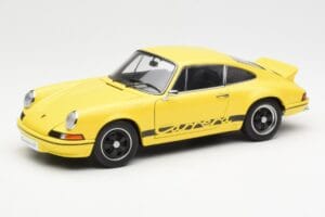 Porsche 911 Carrera RS 2.7 Dzeltens AUTOart 1:18 78053 Metāls
