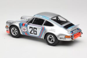 Porsche 911 Carrera RSR Group 4 GT #26 Martini Racing H. Muller / G. van Lennep GT Class Winner 1000 km Dijon 1973 Minichamps — attēls 5 no 6