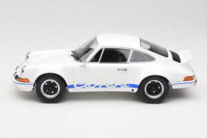 Porsche 911 Carrera RSR Group 4 GT Balts & Zils 1973 Minichamps 1:18 107065020 Metāls — attēls 3 no 6