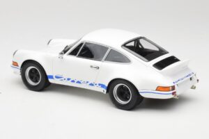 Porsche 911 Carrera RSR Group 4 GT Balts & Zils 1973 Minichamps 1:18 107065020 Metāls — attēls 5 no 6