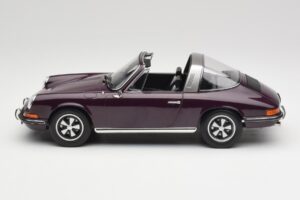 Porsche 911 E Targa Violets Norev 1:18 187644 Metāls — attēls 4 no 7