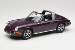 Porsche 911 E Targa Violets Norev 1:18 187644 Metāls