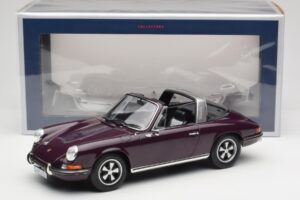 Porsche 911 E Targa Violets Norev 1:18 187644 Metāls — attēls 7 no 7