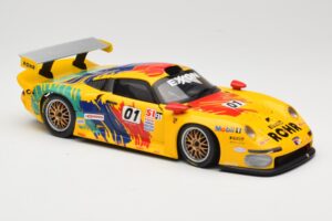 Porsche 911 GT1 #1 D. Rohr / R. Pilgrim / A. McNish 1997 UT Models 1:18 39724 Metāls — attēls 6 no 8