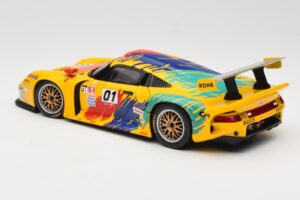 Porsche 911 GT1 #1 D. Rohr / R. Pilgrim / A. McNish 1997 UT Models 1:18 39724 Metāls — attēls 7 no 8