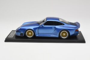 Porsche 911 993 Almeras GT1 Zils Kess 1:18 KE18004A Sveķi — attēls 3 no 6