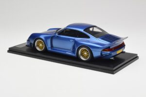 Porsche 911 993 Almeras GT1 Zils Kess 1:18 KE18004A Sveķi — attēls 5 no 6
