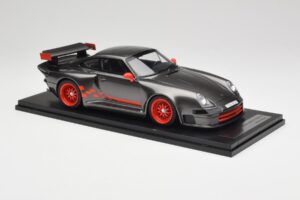Porsche 911 993 Almeras GT1 Pelēks Kess 1:18 KE18004C Sveķi — attēls 4 no 6