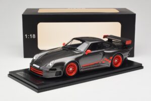 Porsche 911 993 Almeras GT1 Pelēks Kess 1:18 KE18004C Sveķi — attēls 6 no 6