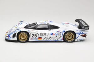 Porsche 911 GT1 #25 Porsche AG U. Alzen / J. Muller / B. Wollek 24 Hours of Le Mans 1998 Maisto 1:18 56052 Metāls — attēls 4 no 8