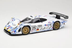 Porsche 911 GT1 #25 Porsche AG U. Alzen / J. Muller / B. Wollek 24 Hours of Le Mans 1998 Maisto 1:18 56052 Metāls