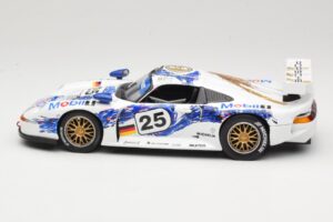 Porsche 911 GT1 #25 1999 Anson 1:18 30322-W Metāls — attēls 3 no 6