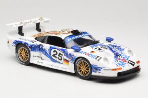 Porsche 911 GT1 #25 1999 Anson 1:18 30322-W Metāls — attēls 4 no 6