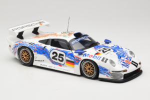 Porsche 911 GT1 #25 H. Stuck / T. Boutsen / B. Wollek 24 Hours of Le Mans 1996 UT Models 1:18 180966625 Metāls — attēls 6 no 8