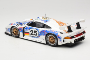 Porsche 911 GT1 #25 H. Stuck / T. Boutsen / B. Wollek 24 Hours of Le Mans 1996 UT Models 1:18 180966625 Metāls — attēls 7 no 8