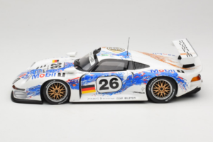 Porsche 911 GT1 #26 K. Wendlinger / Goody / Y. Dalmas 24 Hours of Le Mans 1996 UT Models 1:18 180966626 Metāls — attēls 4 no 8