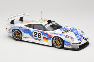Porsche 911 GT1 #26 K. Wendlinger / Goody / Y. Dalmas 24 Hours of Le Mans 1996 UT Models 1:18 180966626 Metāls — attēls 6 no 8