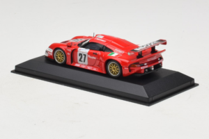 Porsche 911 GT1 #27 BMS Scuderia Italia 24 Hours of Le Mans 1997 Minichamps 1:43 430976627 Metāls — attēls 3 no 4
