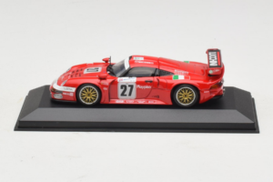 Porsche 911 GT1 #27 BMS Scuderia Italia 24 Hours of Le Mans 1997 Minichamps 1:43 430976627 Metāls