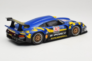 Porsche 911 GT1 #30 Wallinder / Greasley / Lister FIA GT Championship 1997 UT Models 1:18 39723 Metāls — attēls 3 no 8