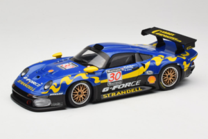 Porsche 911 GT1 #30 Wallinder / Greasley / Lister FIA GT Championship 1997 UT Models 1:18 39723 Metāls