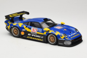 Porsche 911 GT1 #30 Wallinder / Greasley / Lister FIA GT Championship 1997 UT Models 1:18 39723 Metāls — attēls 6 no 8