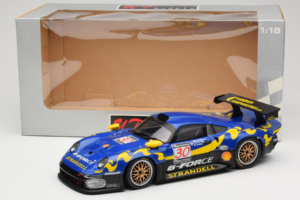 Porsche 911 GT1 #30 Wallinder / Greasley / Lister FIA GT Championship 1997 UT Models 1:18 39723 Metāls — attēls 8 no 8