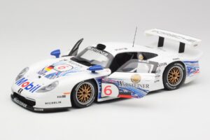 Porsche 911 GT1 #6 T. Boutsen / H-J. Stuck 1997 UT Models 1:18 39720 Metāls — attēls 2 no 8
