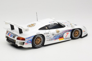 Porsche 911 GT1 #7 Y. Dalmas / R. Wollek FIA GT Championship 1997 UT Models 1:18 39721 Metāls — attēls 3 no 8
