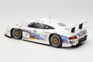 Porsche 911 GT1 #7 Y. Dalmas / R. Wollek FIA GT Championship 1997 UT Models 1:18 39721 Metāls — attēls 7 no 8