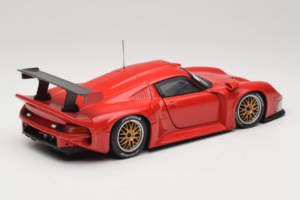 Porsche 911 GT1 Concept Sarkans UT Models 1:18 180966625-R1 Metāls — attēls 3 no 8